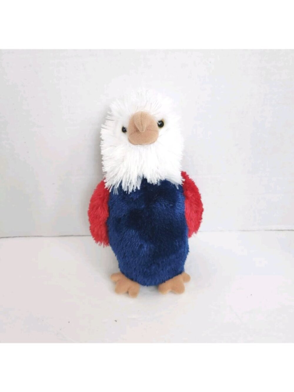 Aurora Patriotic Bald Eagle Plush Stuffed Animal 2018 Beanie Bean Bag Toy 9"